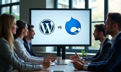 comparaison wordpress drupal