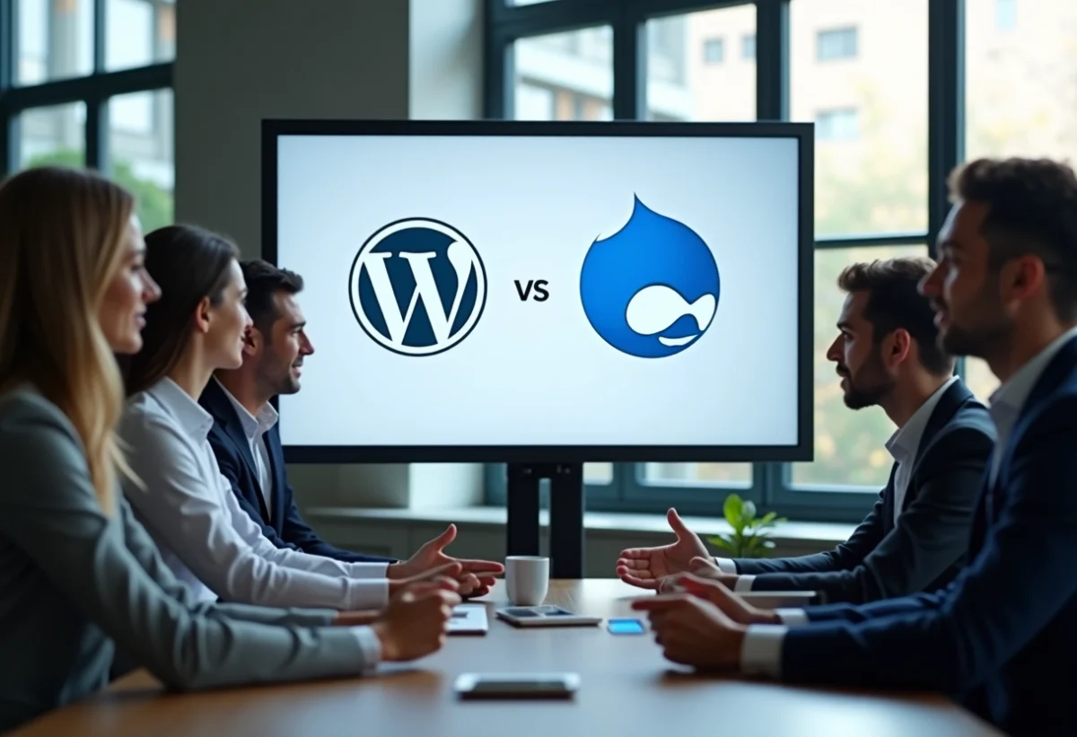 comparaison wordpress drupal